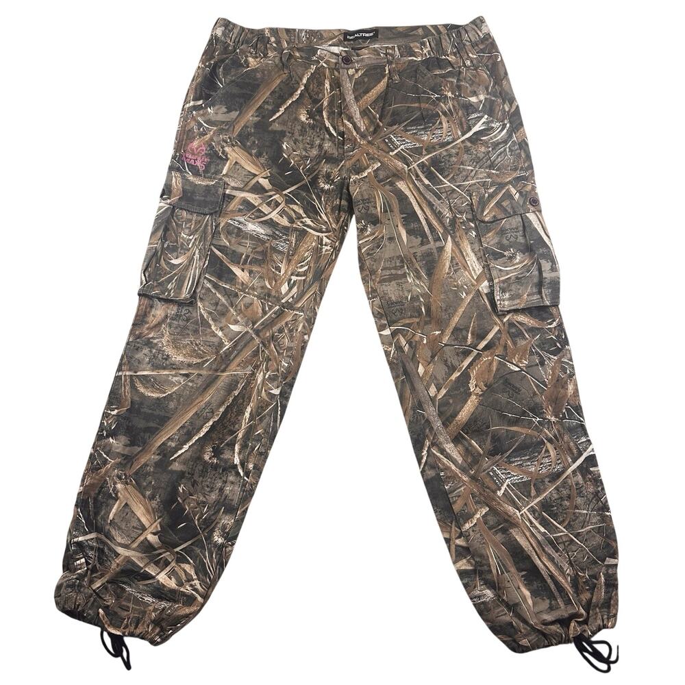 Women’s Camouflage Cargo Pants Real‎ tree Max-5 size XXL (40x32)